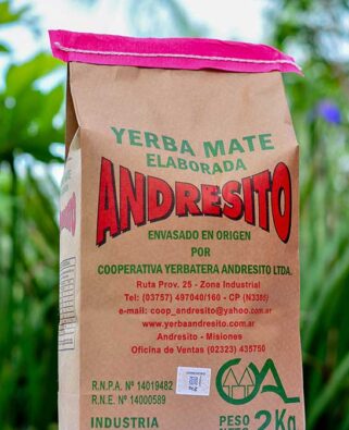 Yerba Mate Andresito tradicional de 2 kg